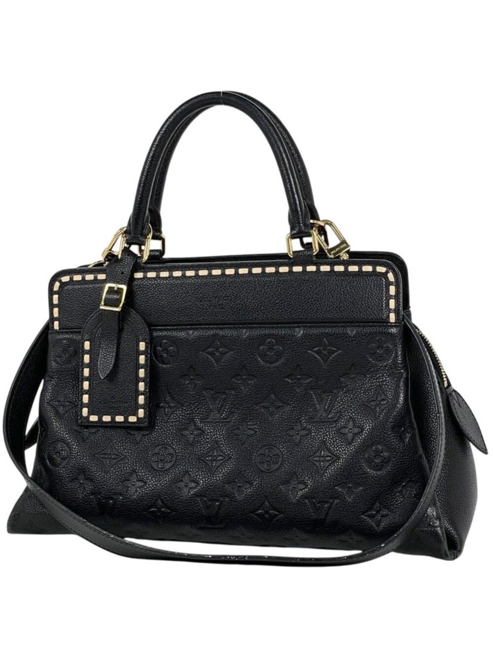 Louis Vuitton Vosges 2-Way Monogram Empreinte Noir Handbag